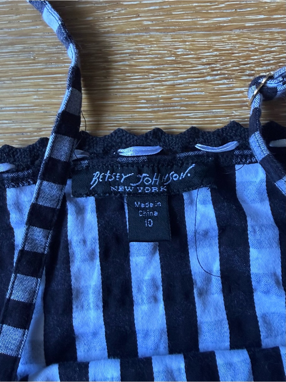 Vintage Betsey Johnson Gingham Dress - Picture 4 of 9